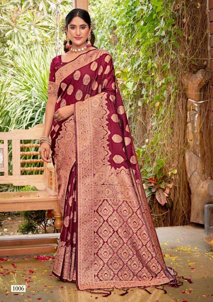 BUNAWAT SHESHMAHAL Banarasi Silk Saree Wholesale catalog