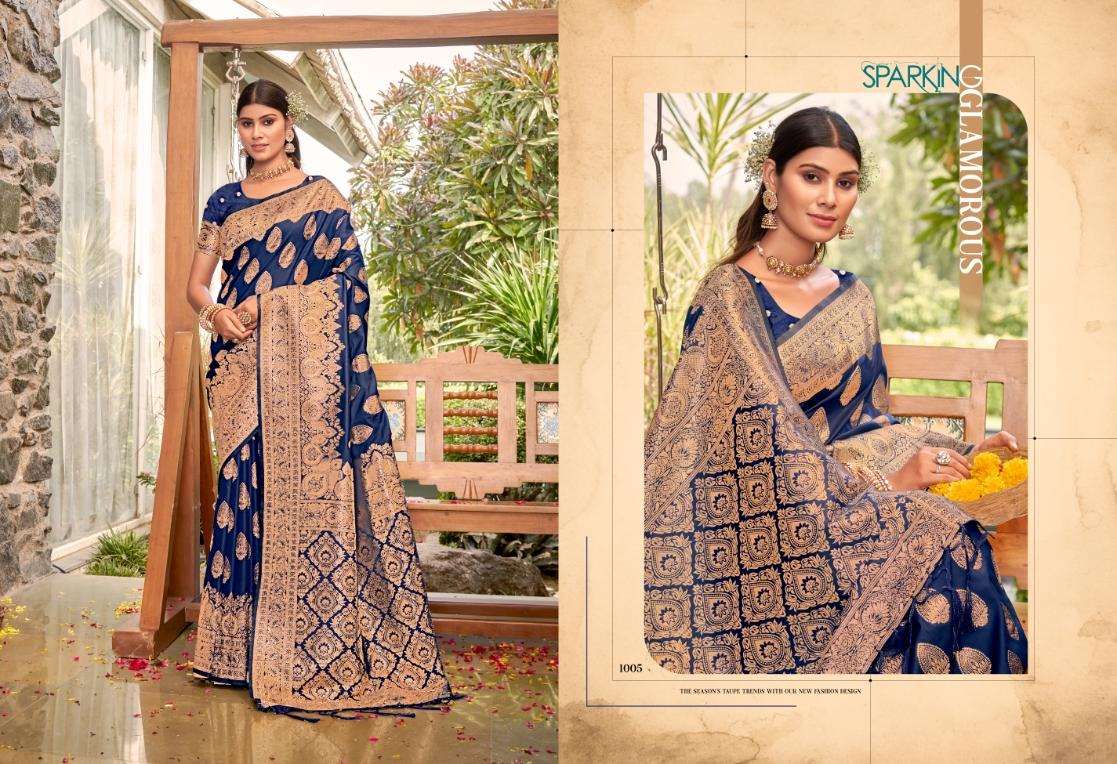 BUNAWAT SHESHMAHAL Banarasi Silk Saree Wholesale catalog