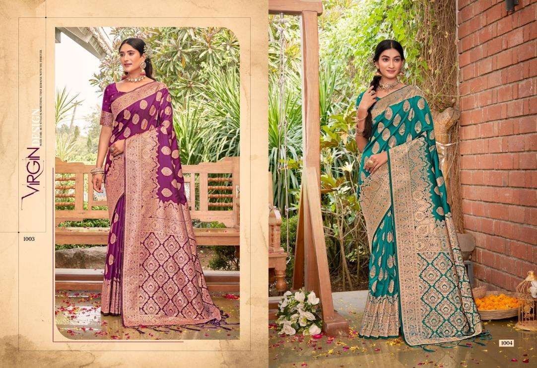 BUNAWAT SHESHMAHAL Banarasi Silk Saree Wholesale catalog
