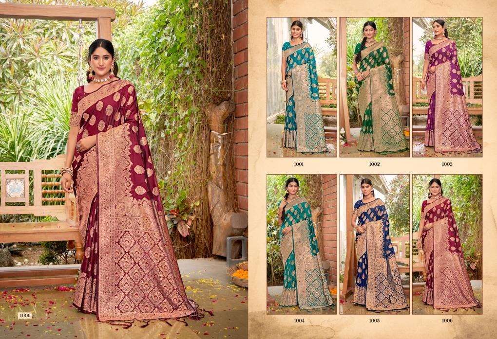 BUNAWAT SHESHMAHAL Banarasi Silk Saree Wholesale catalog