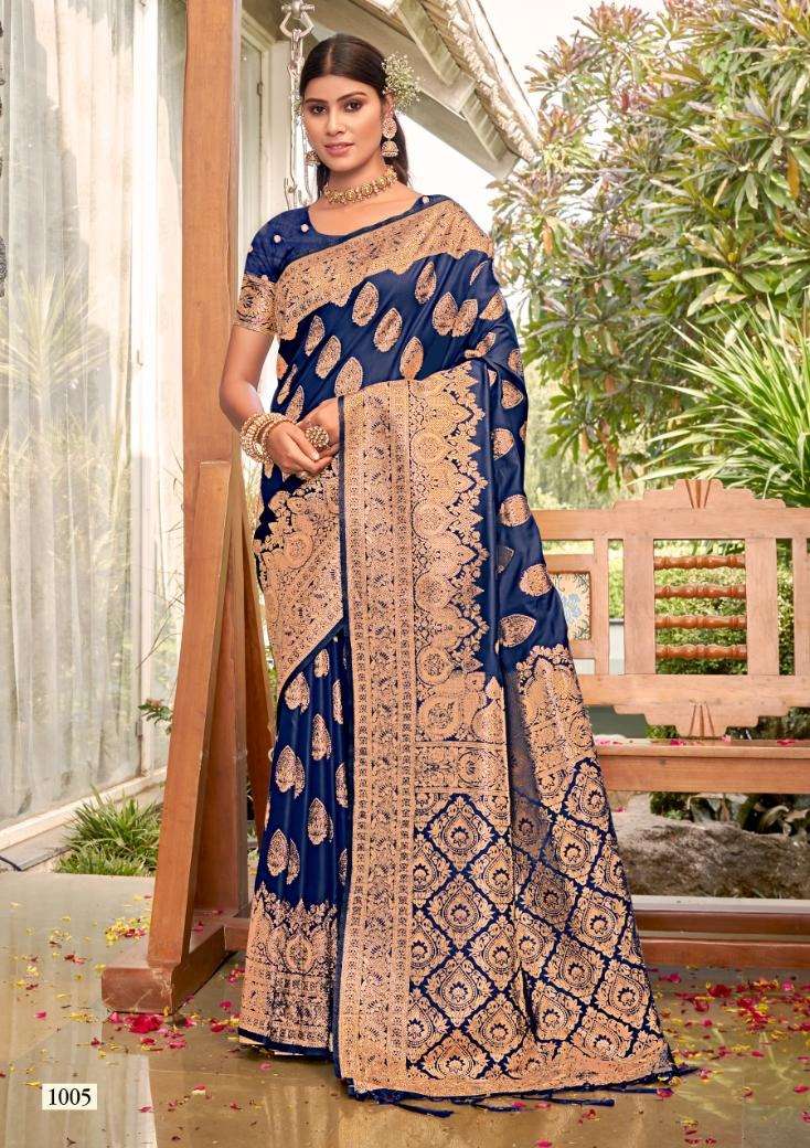 BUNAWAT SHESHMAHAL Banarasi Silk Saree Wholesale catalog