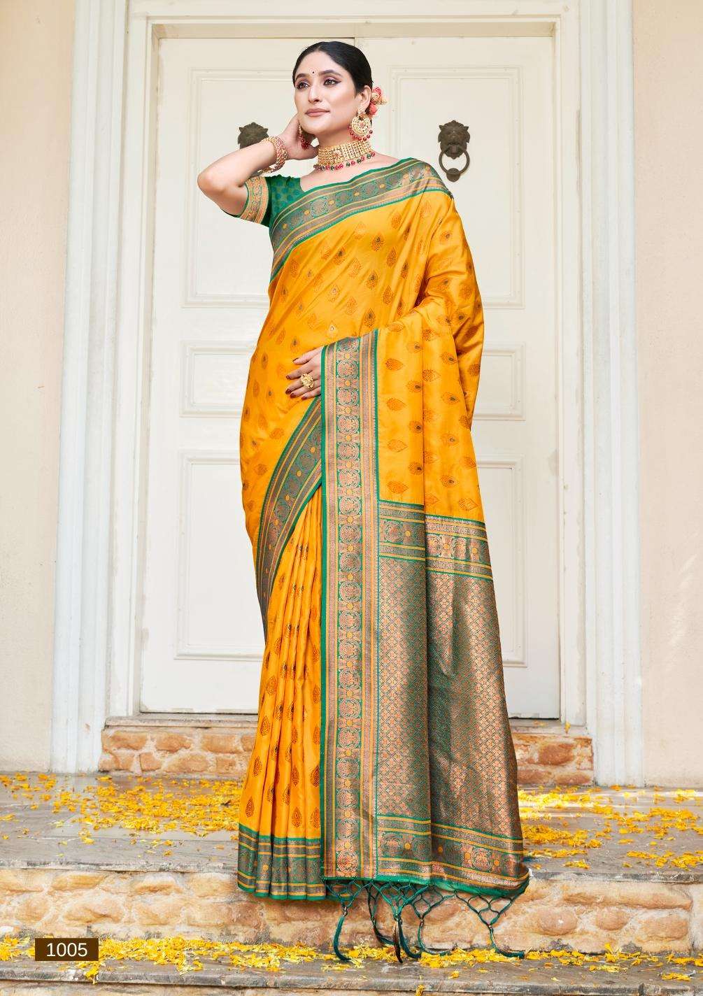 BUNAWAT SIMRAN SILK Banarasi Silk Saree Wholesale catalog