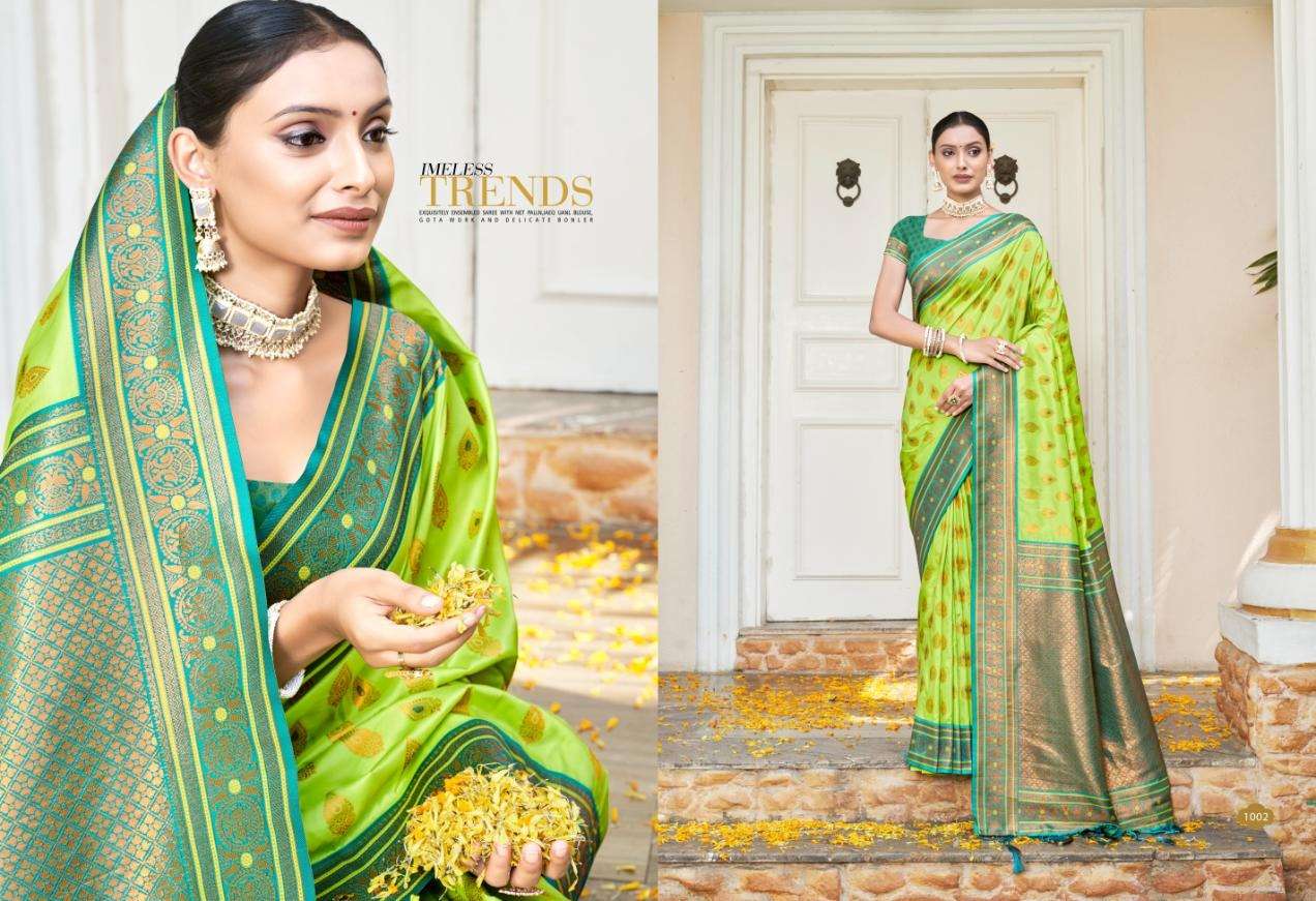 BUNAWAT SIMRAN SILK Banarasi Silk Saree Wholesale catalog