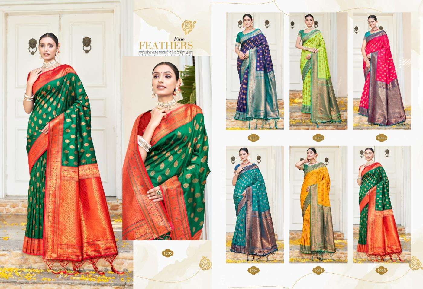 BUNAWAT SIMRAN SILK Banarasi Silk Saree Wholesale catalog