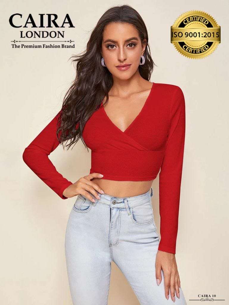 CAIRA LONDON CAIRA 10 Designer front Crop Tops Wholesale catalog