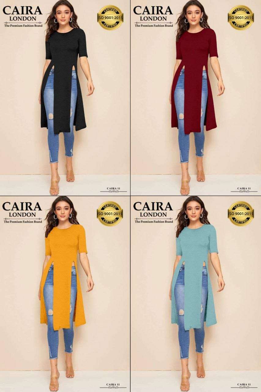 CAIRA LONDON CAIRA 11 Designer Cut Split Front Wholesale catalog