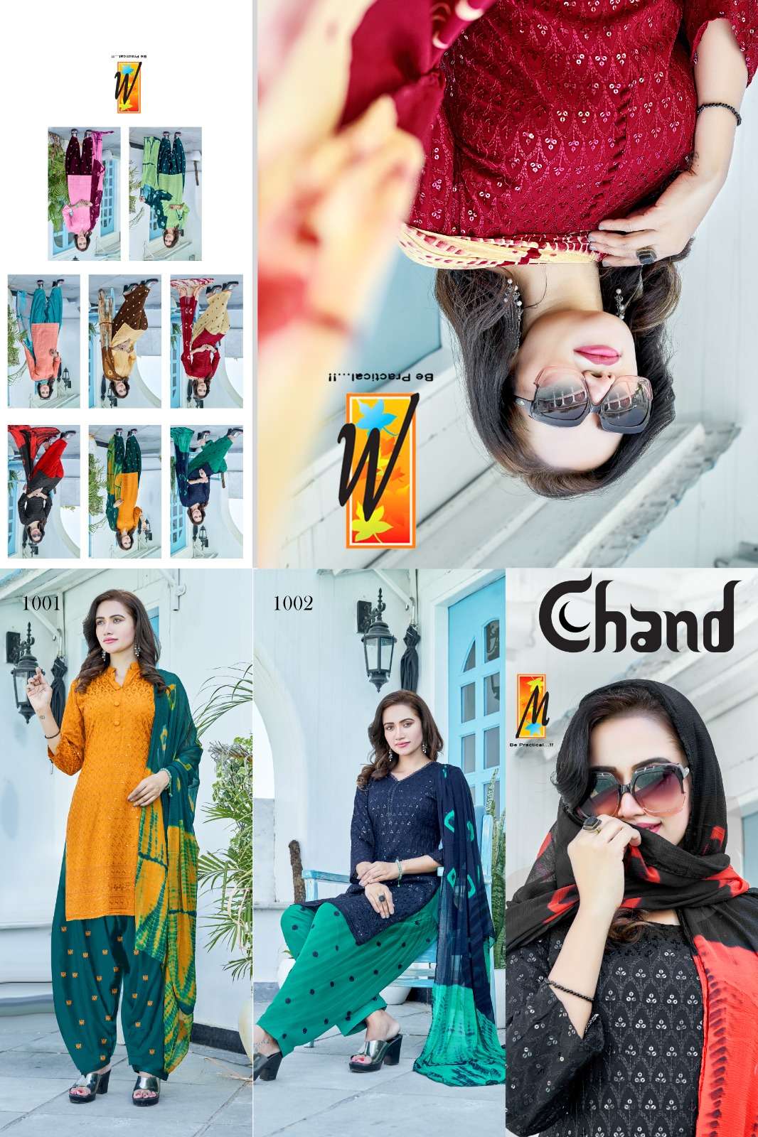 Chand patiyala Radready made Dress Materials Wholesale catalog