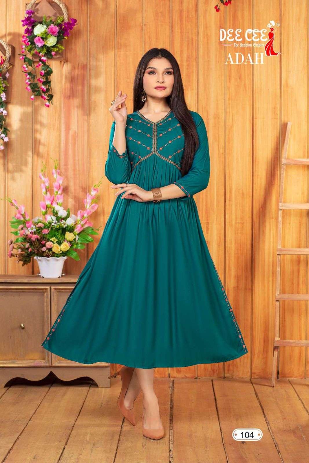 DEECEE ADAHI Kurti Wholesale catalog