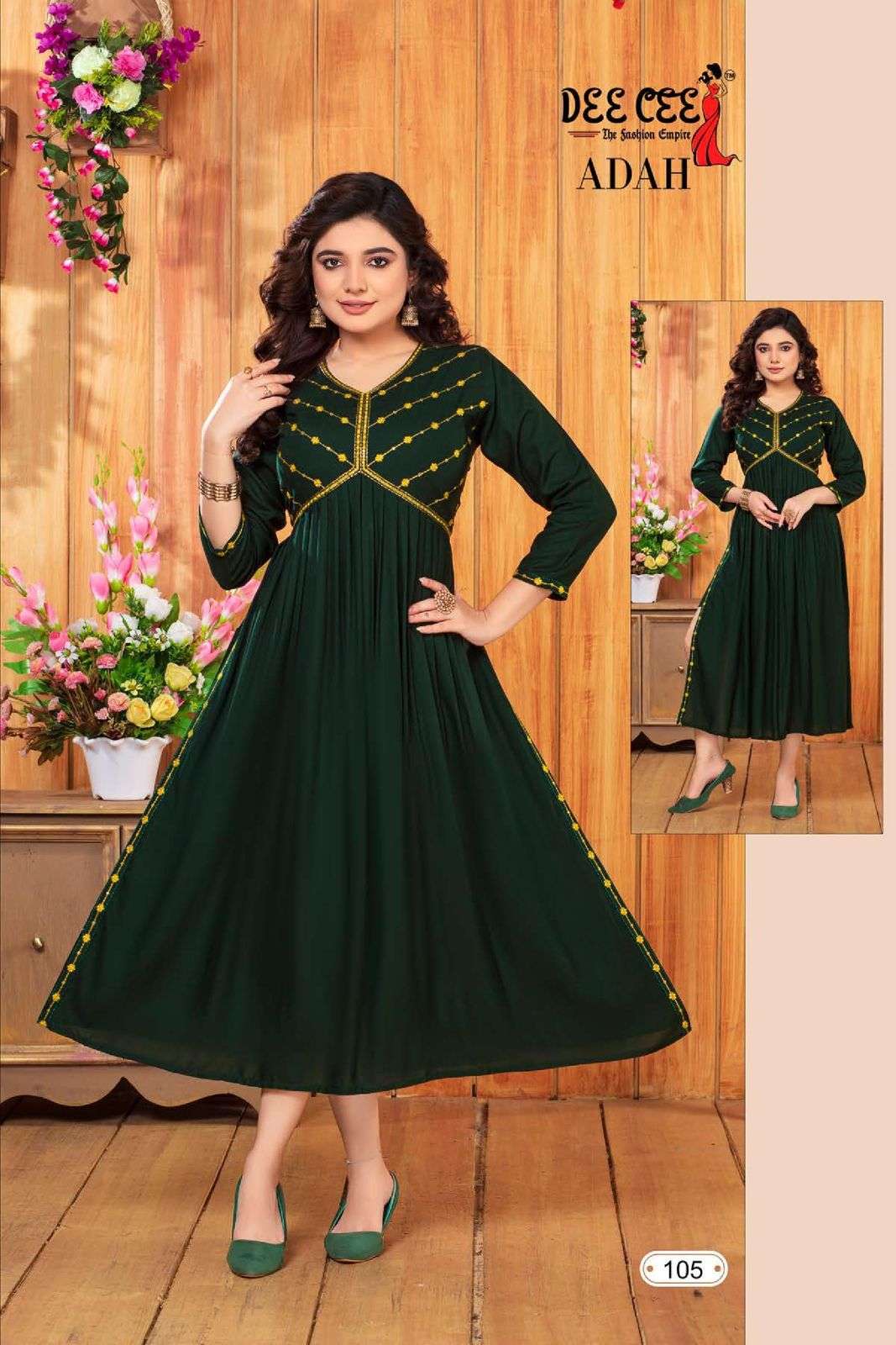 DEECEE ADAHI Kurti Wholesale catalog