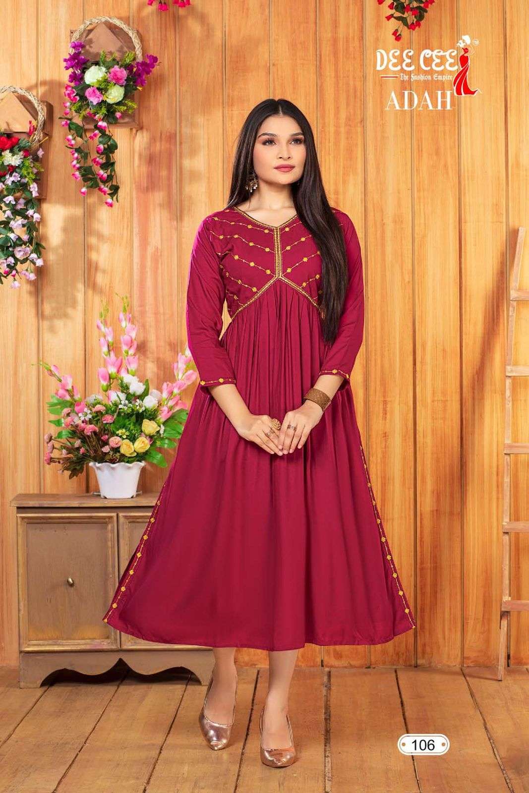 DEECEE ADAHI Kurti Wholesale catalog