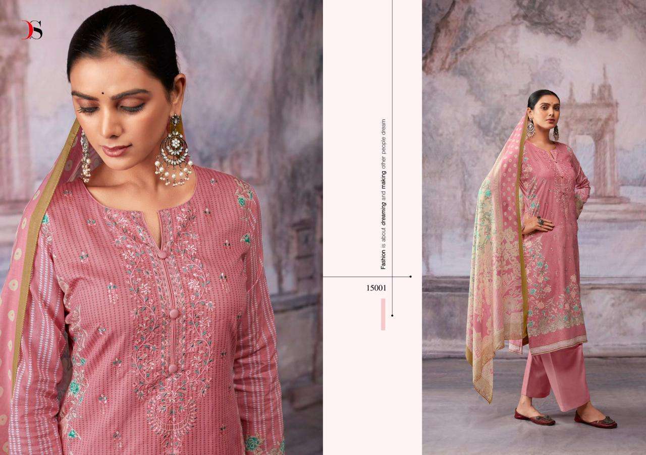 Deepsy Shazar Nx Cotton Dupatta Pakistani Suits Wholesale catalog