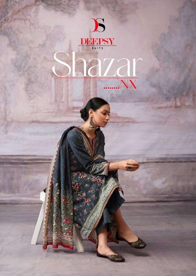 Deepsy Shazar Nx Cotton Dupatta Pakistani Suits Wholesale catalog