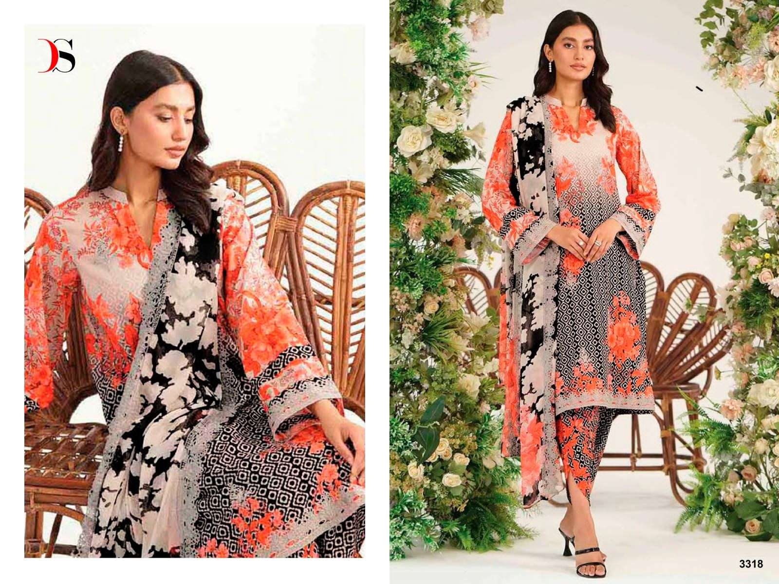 DEEPSY SUITS Charizma Rang-e-Bahar Chiffon Salwar kameez Wholesale catalog