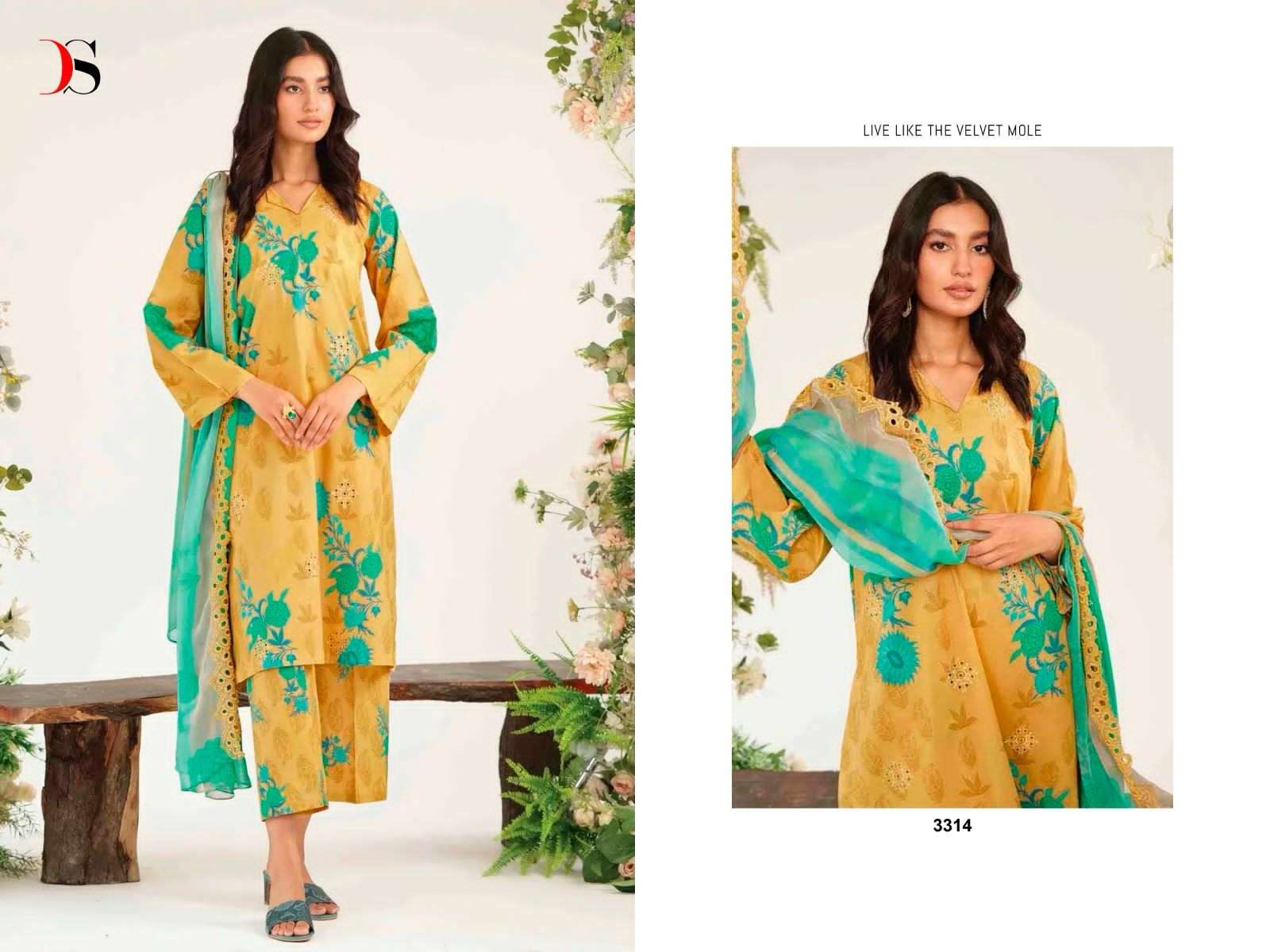 DEEPSY SUITS Charizma Rang-e-Bahar Chiffon Salwar kameez Wholesale catalog