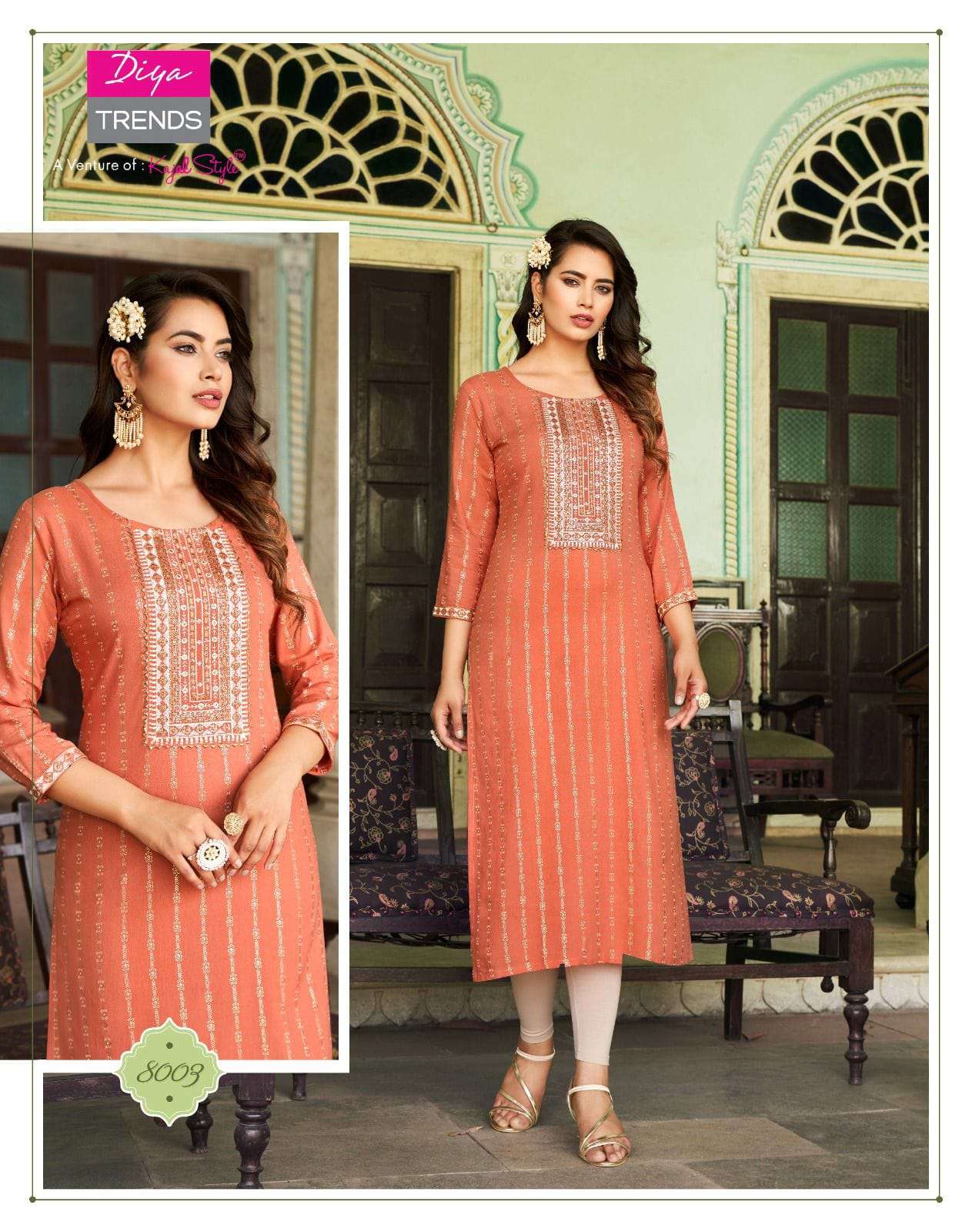 DIYA TRENDS  VICTORIA VOL-8 Kurti Wholesale catalog