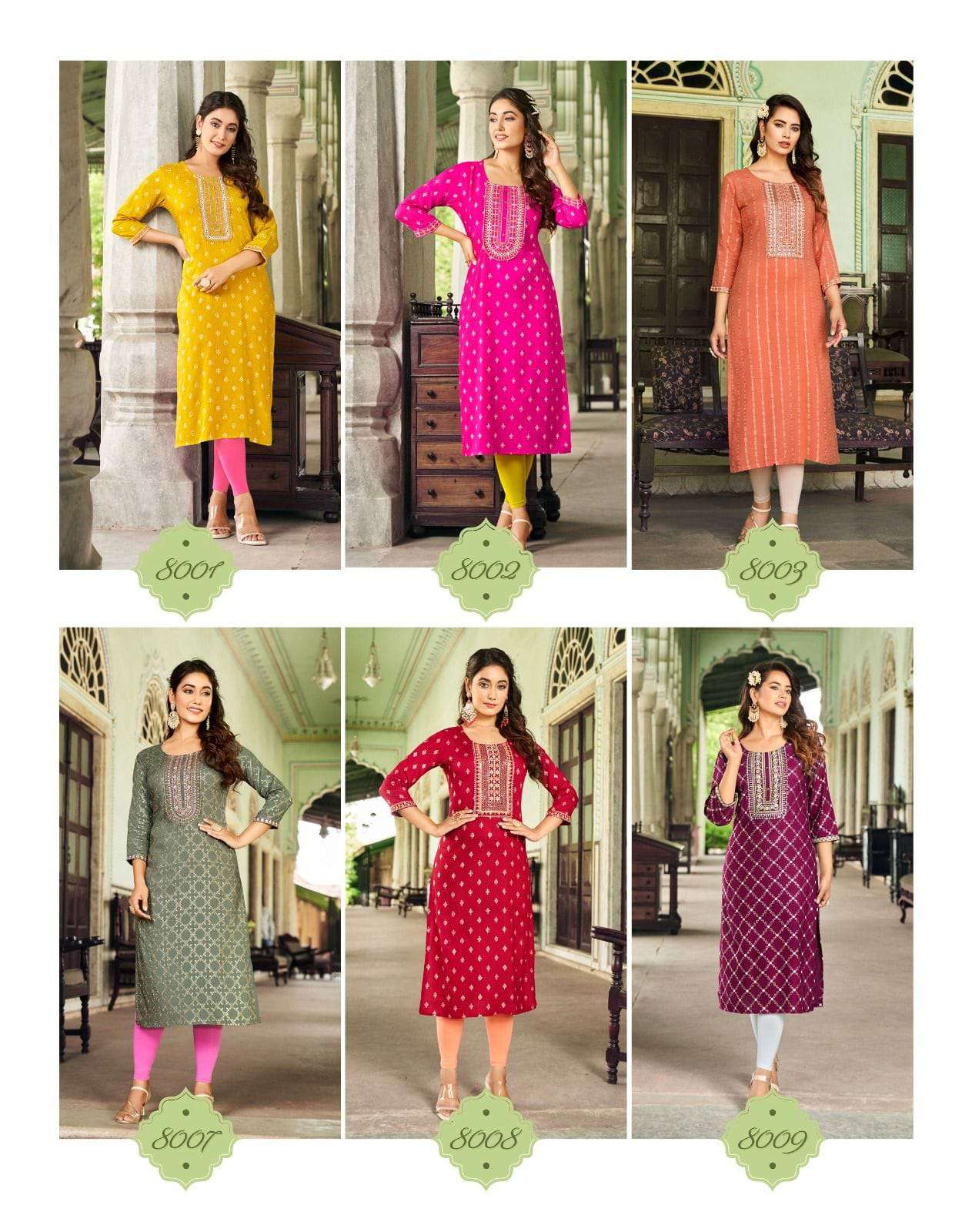 DIYA TRENDS  VICTORIA VOL-8 Kurti Wholesale catalog