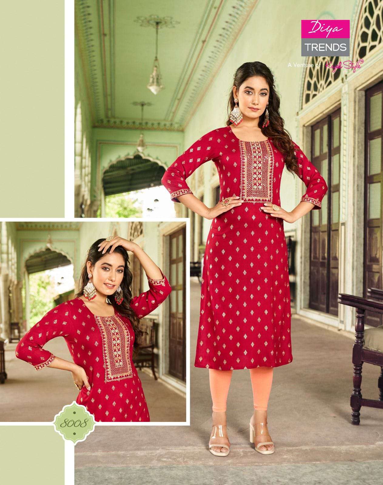 DIYA TRENDS  VICTORIA VOL-8 Kurti Wholesale catalog