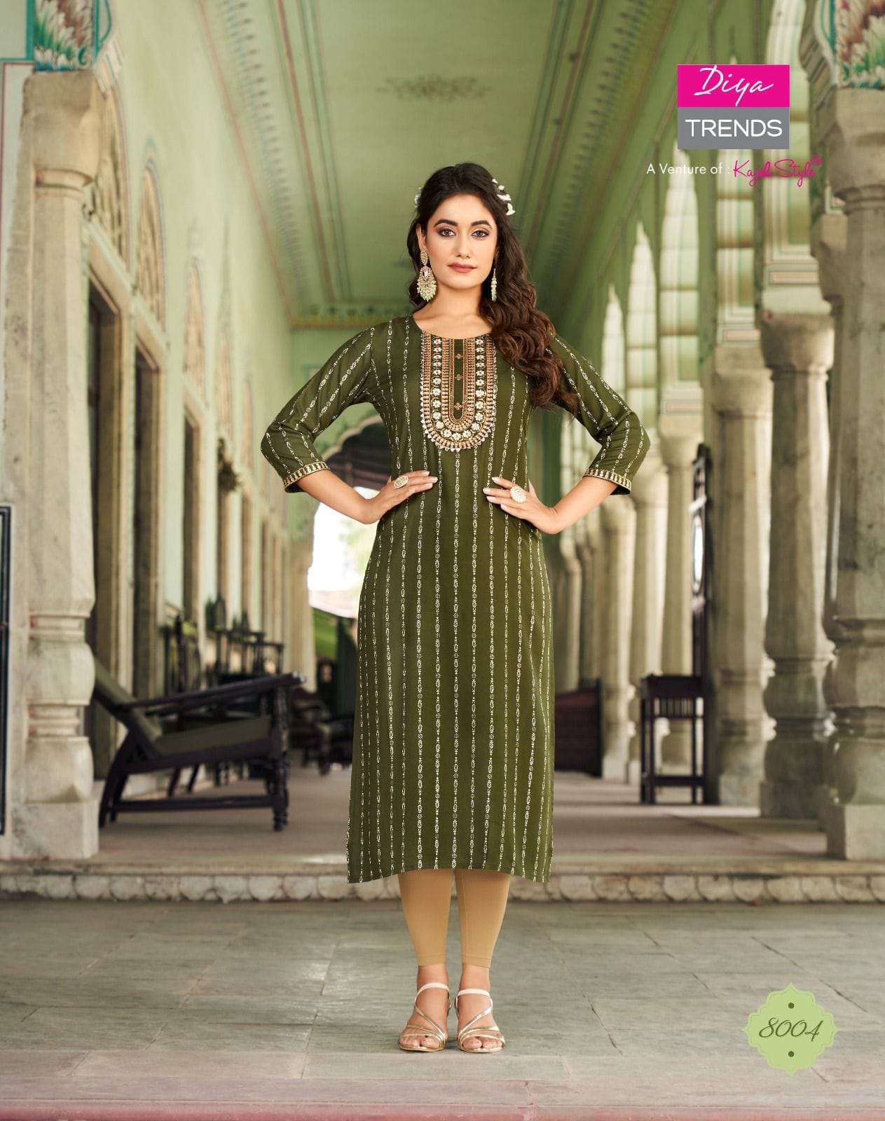 DIYA TRENDS  VICTORIA VOL-8 Kurti Wholesale catalog