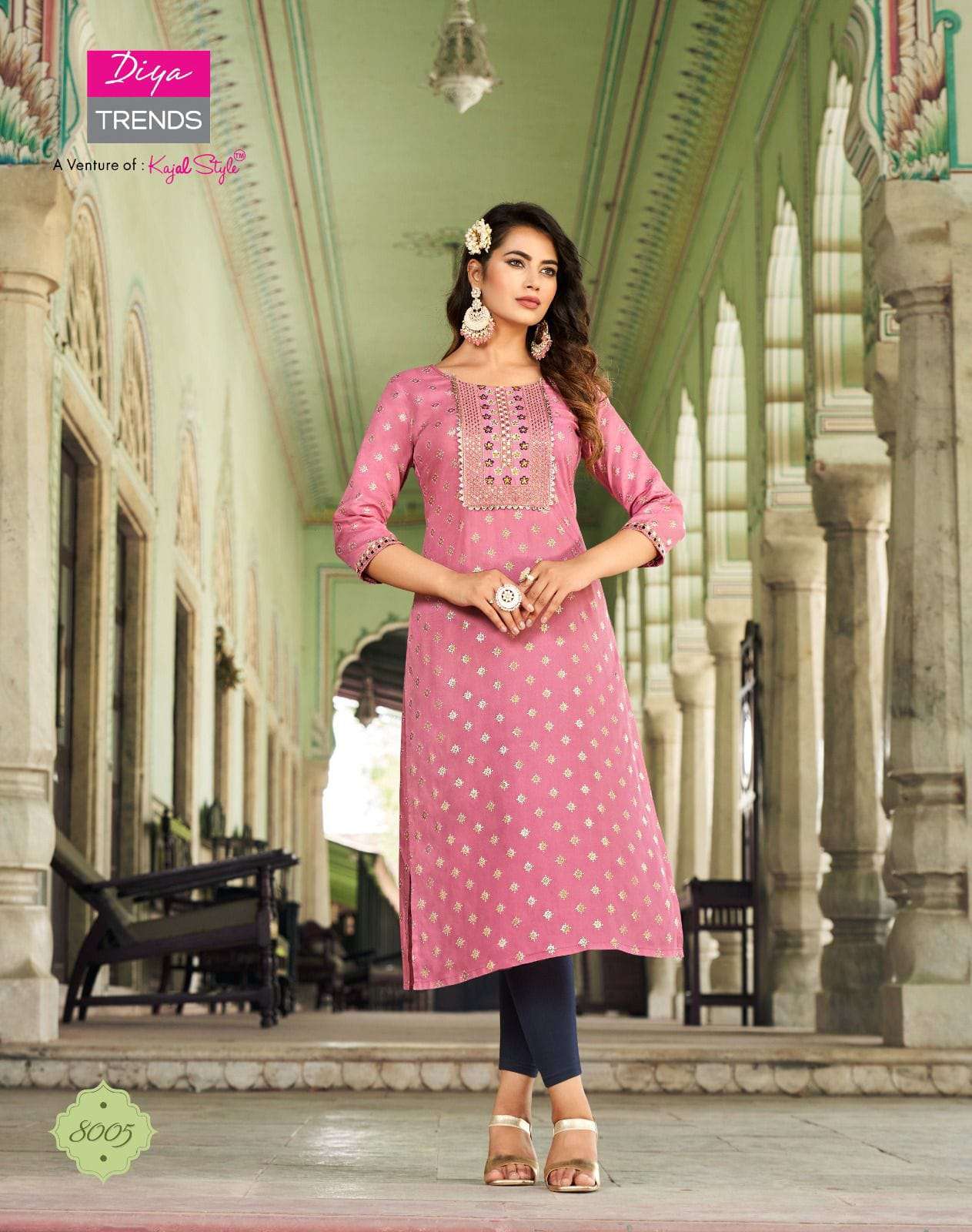 DIYA TRENDS  VICTORIA VOL-8 Kurti Wholesale catalog