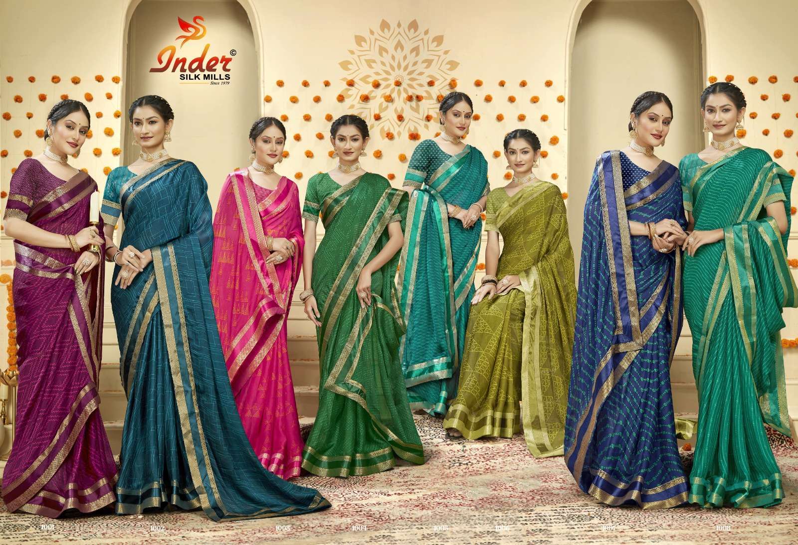 EVENTS SAREE CATALOG BY INDER SILK DESIGNER SAREE Wholesale catalog