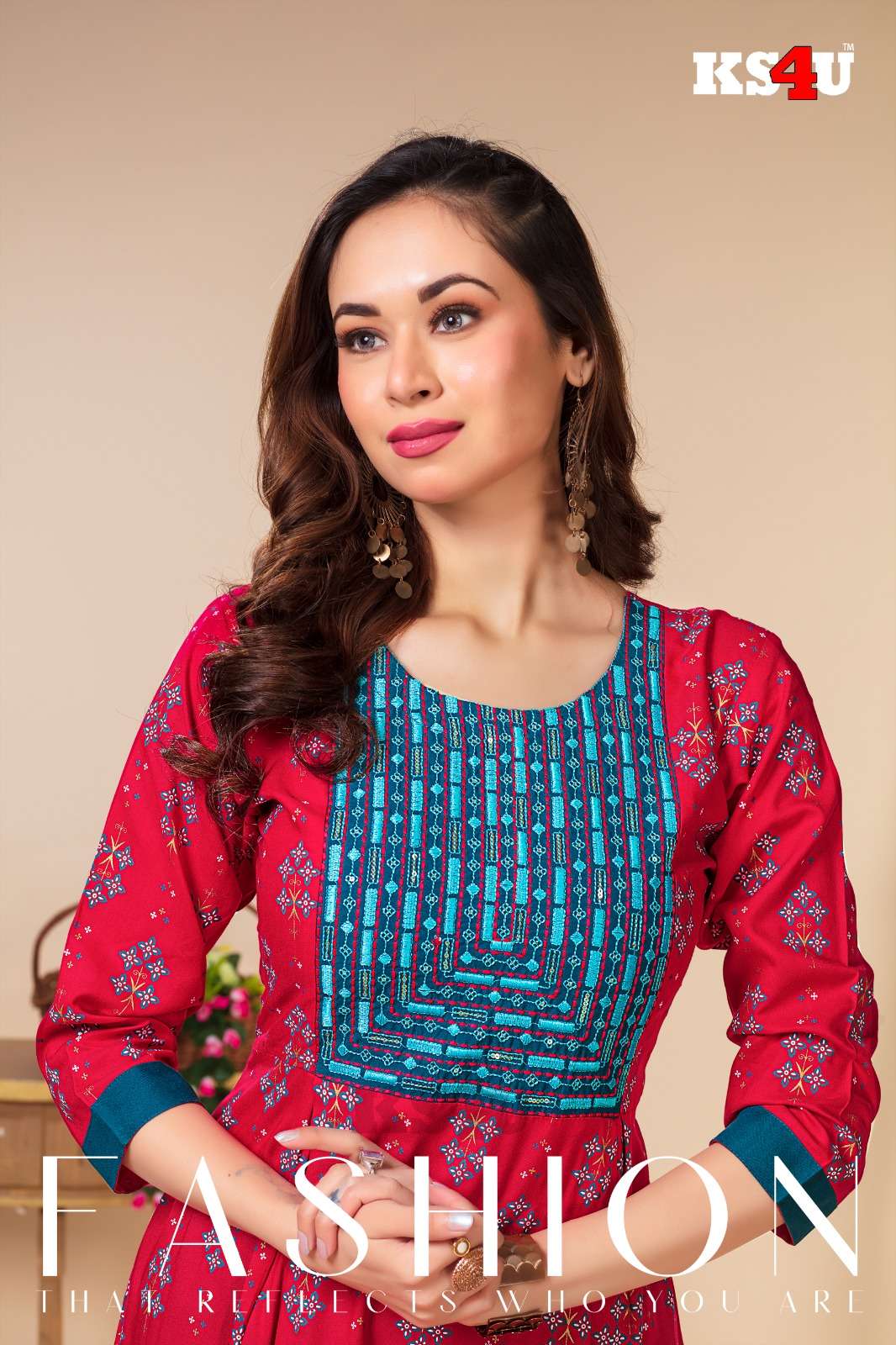 FARKI GHERA TOP LIVA RIYON FABRIC  Kurti Wholesale catalog