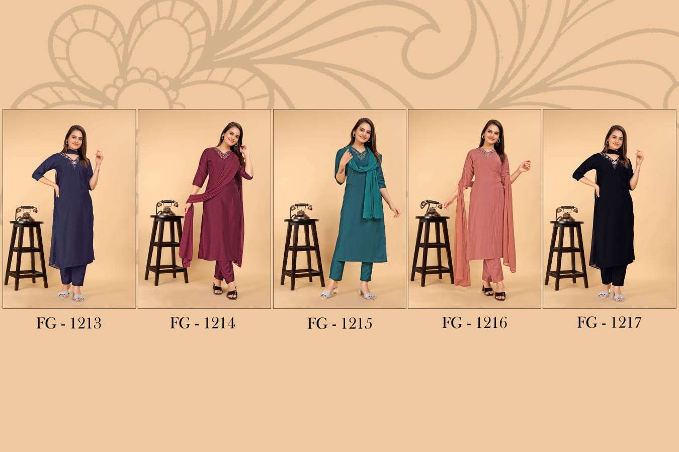 Fashion Galleria Manohari Kurti Wholesale catalog