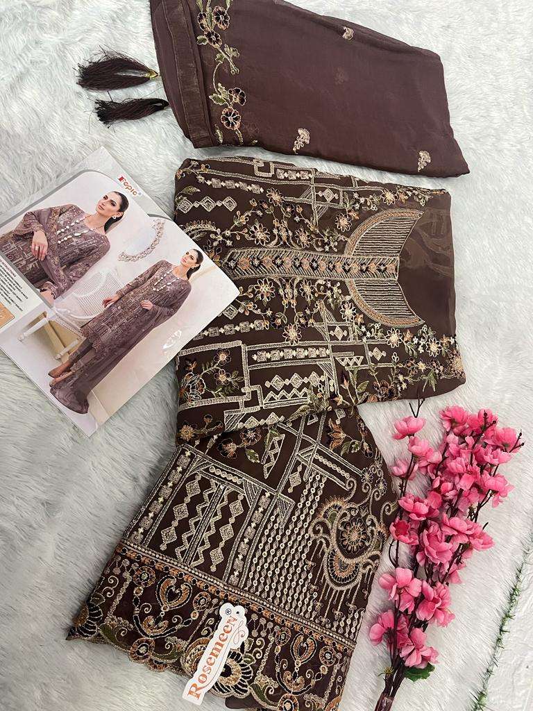 Fepic Rosemeen C 1636 Embroidered Pakistani Suit Wholesale catalog