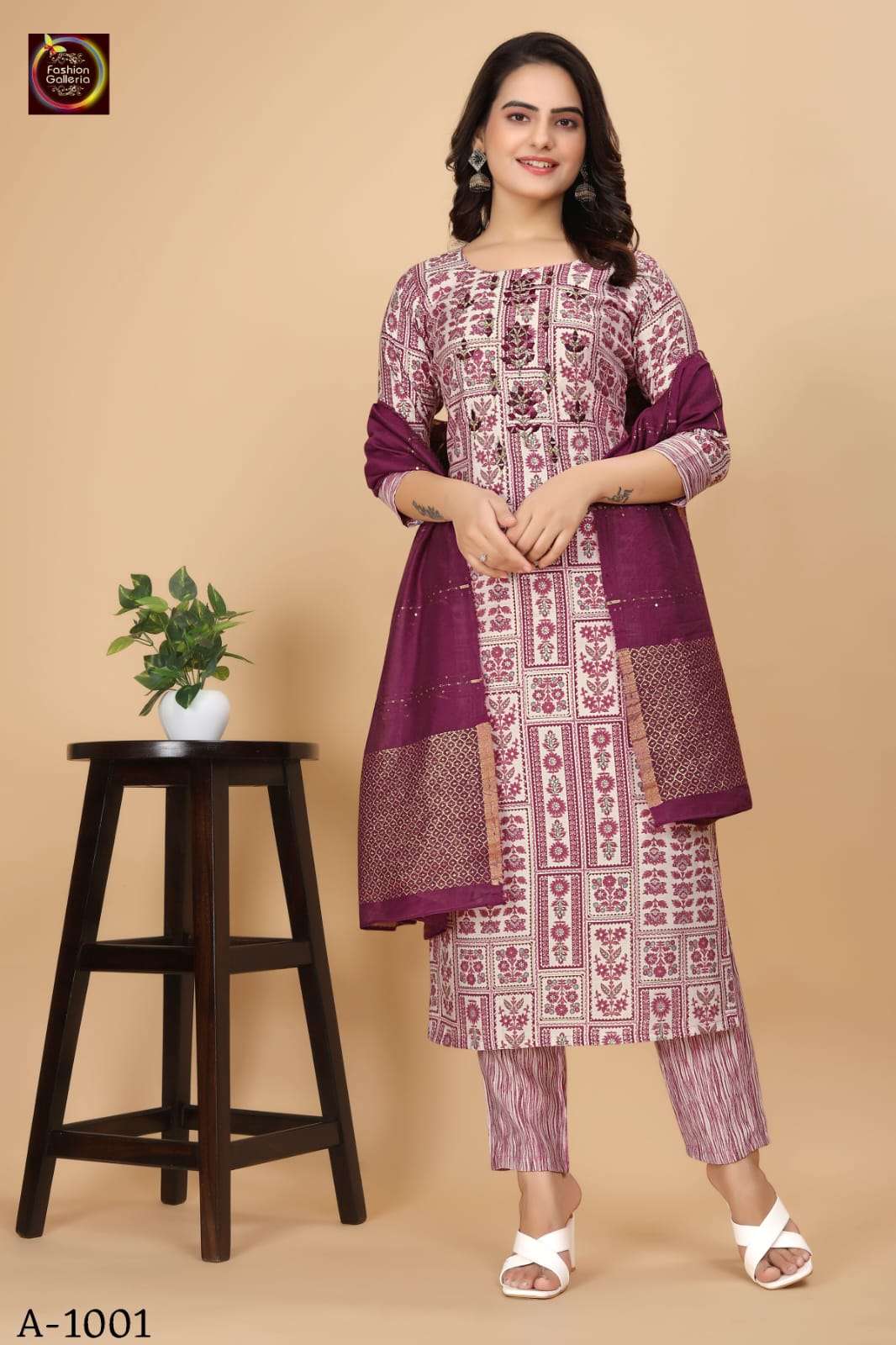 Fg Pari Vol 1 Modal Cotton Mill Printed Kurti Wholesale catalog