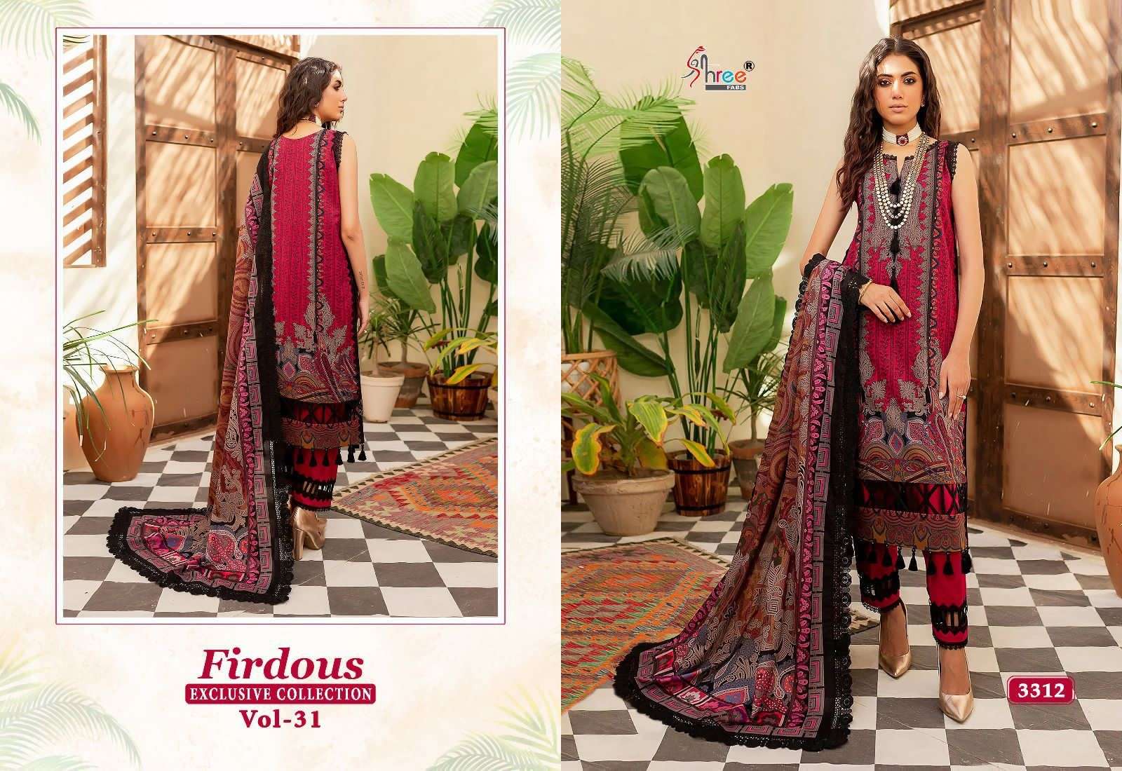 FIRDOUS EXCLUSIVE COLLECTION VOL-31 COTTON Salwar Kameez Wholesale catalog