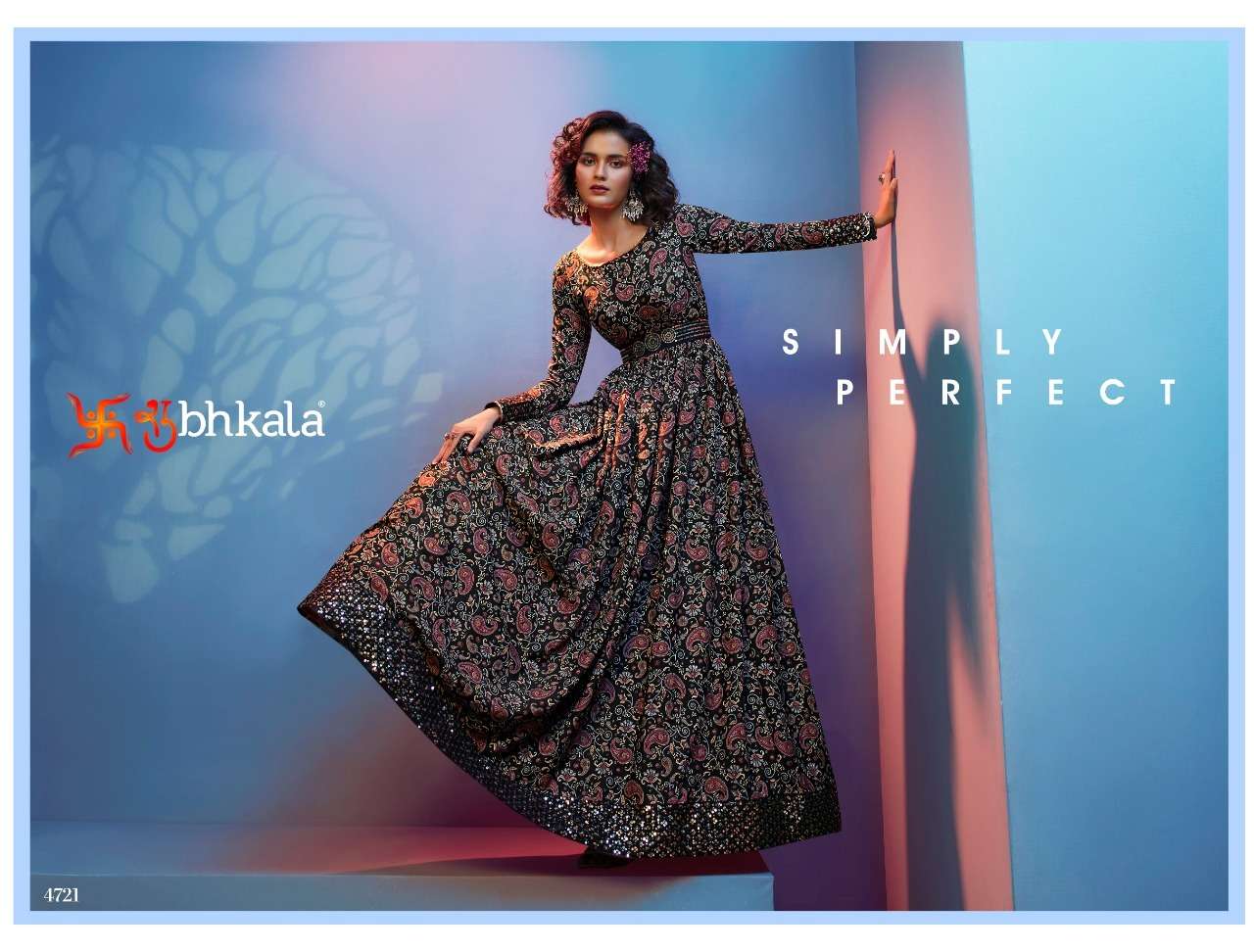 FLORY VOL. 19 Printed Long Anarkali Gown Kurti Wholesale catalog