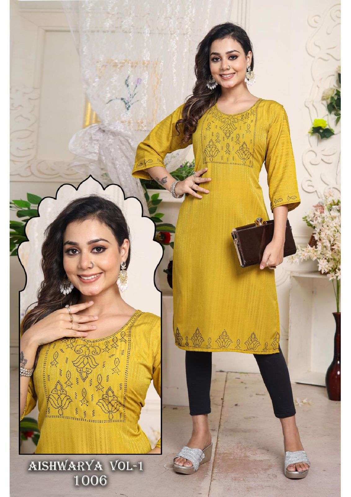 FT AISHWARYA VOL-1 Kurti Wholesale catalog