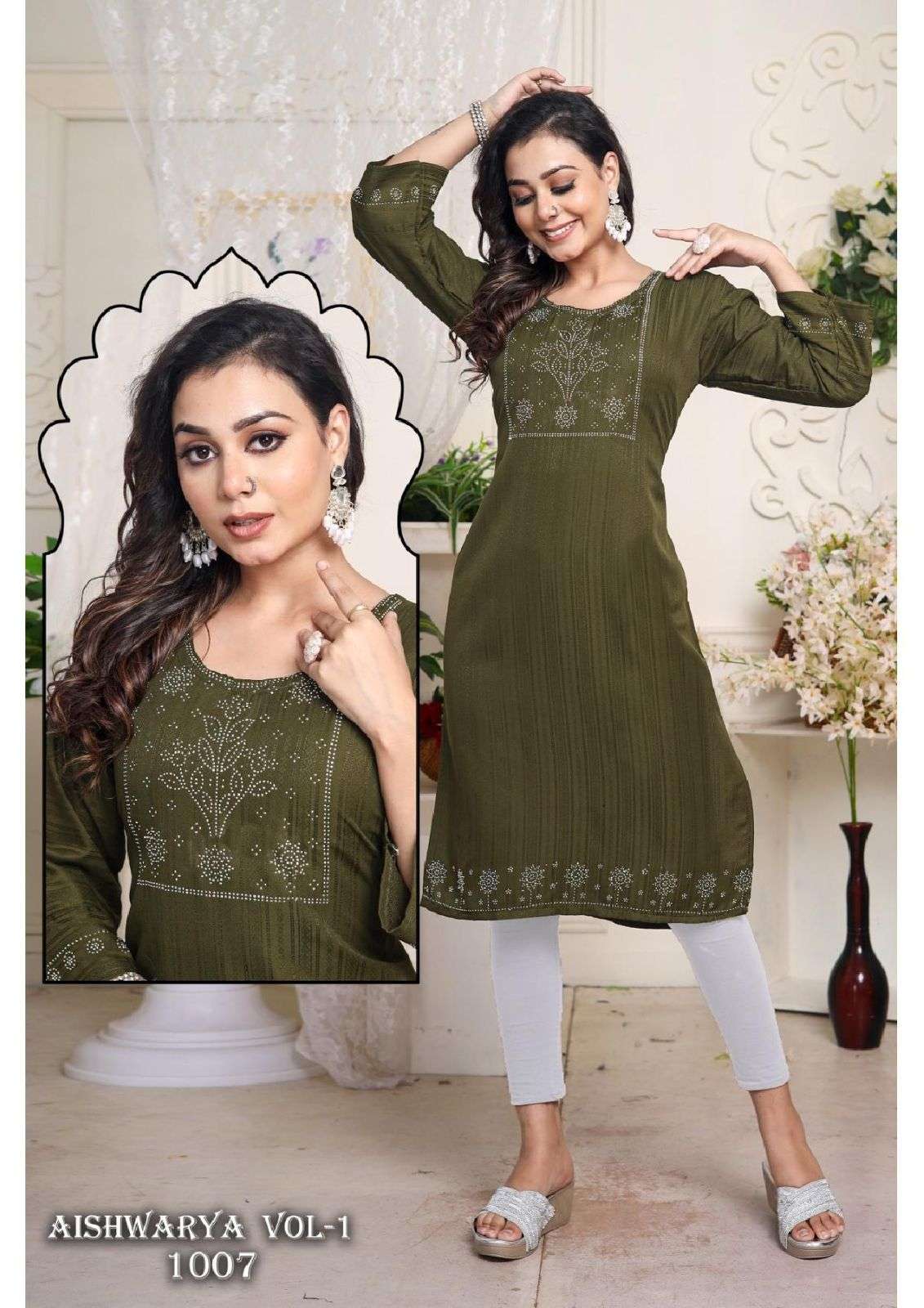 FT AISHWARYA VOL-1 Kurti Wholesale catalog