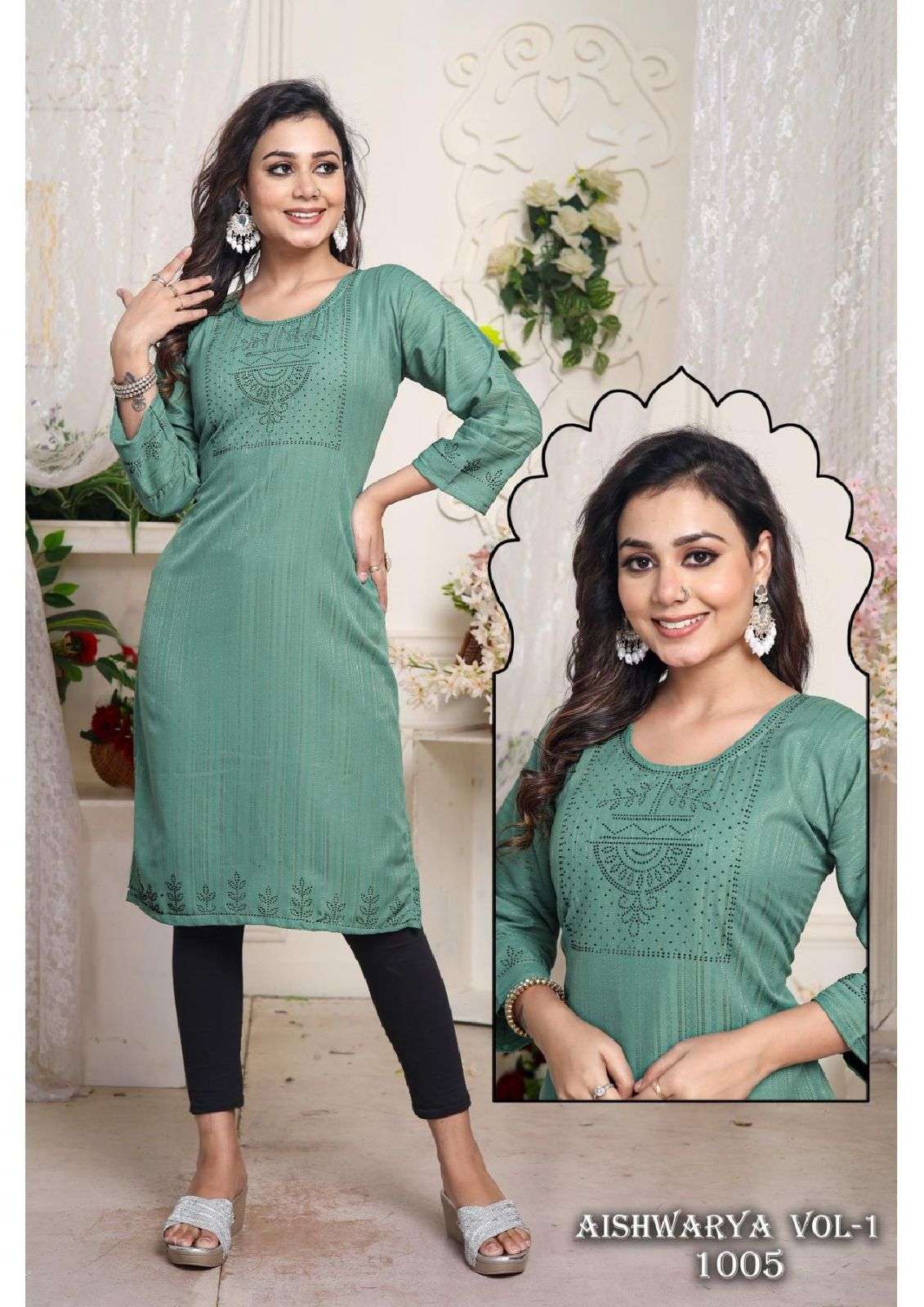 FT AISHWARYA VOL-1 Kurti Wholesale catalog