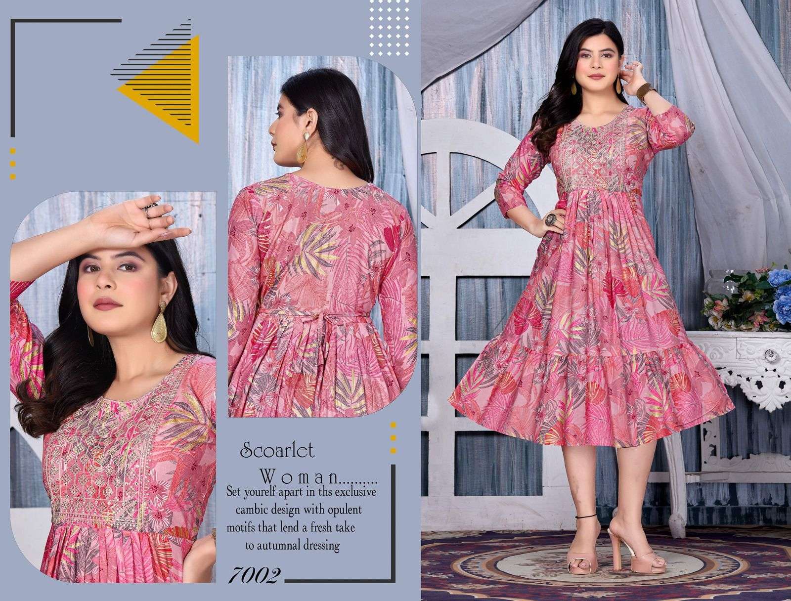 FT FLOWER FASHION Kurti Wholesale catalog