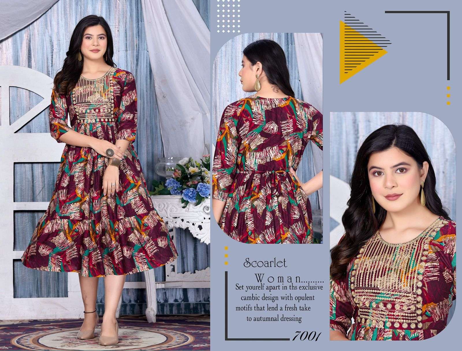 FT FLOWER FASHION Kurti Wholesale catalog