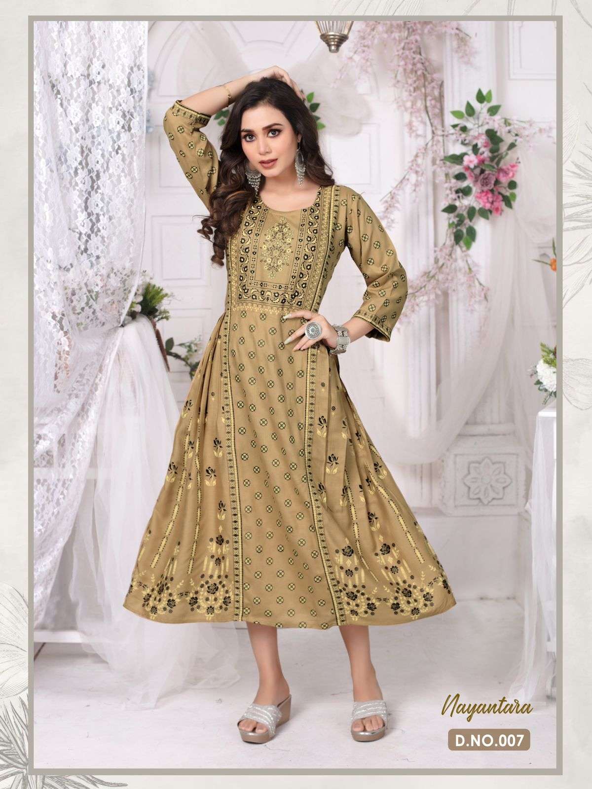 FT GOLDEN NAYANTARA Kurti Wholesale catalog