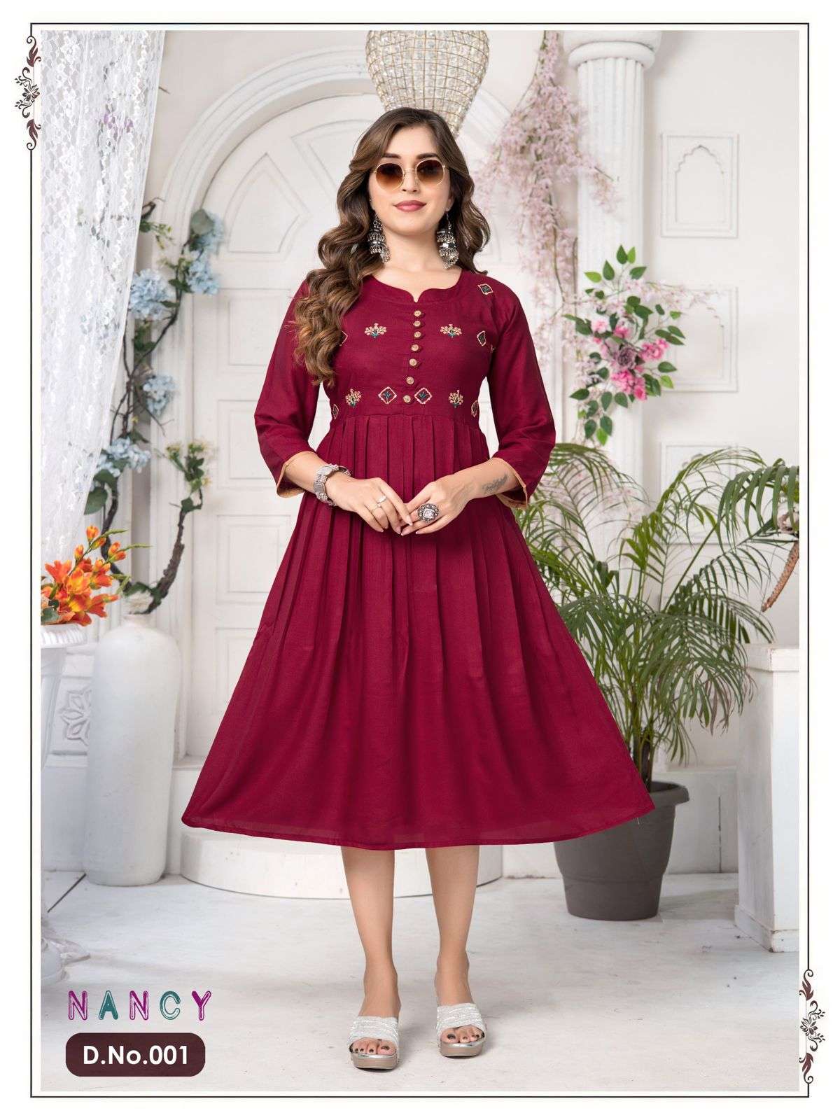 FT NANCY VOL.1 Kurti Wholesale catalog