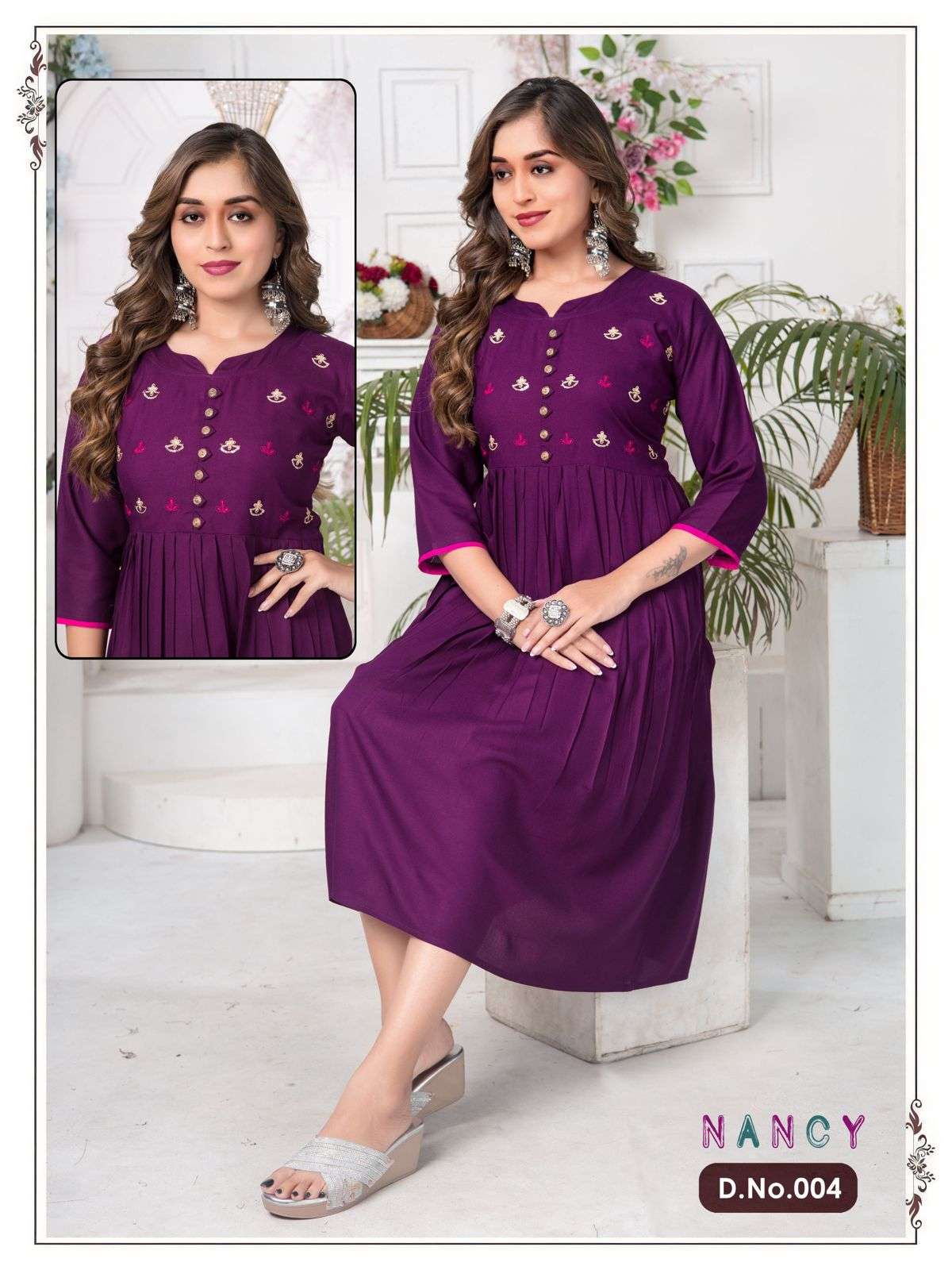 FT NANCY VOL.1 Kurti Wholesale catalog