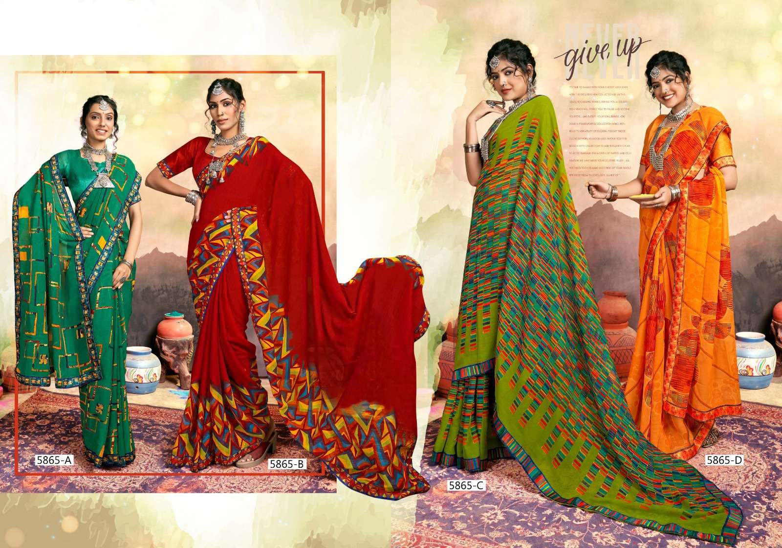 GALAXY INDER SILK MILLS saree Wholesale catalog