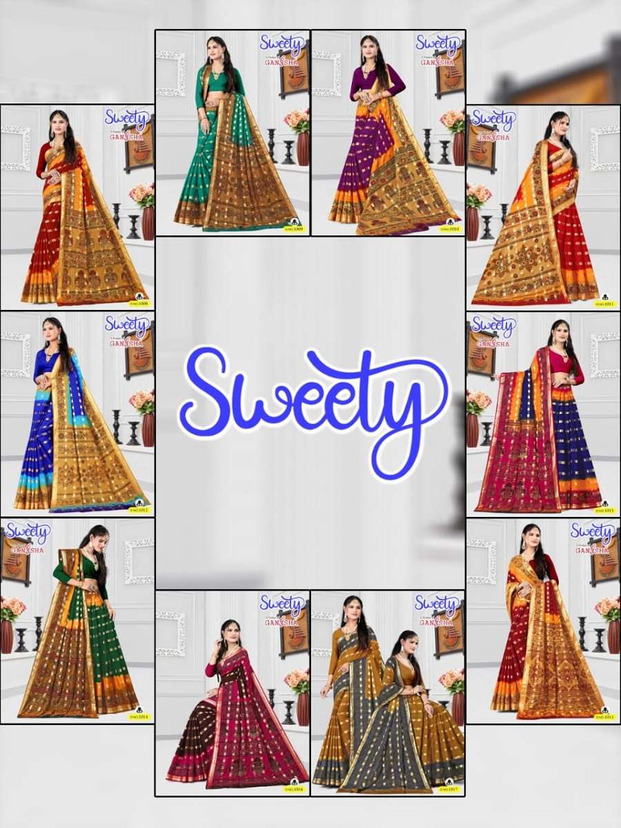 Ganesha Sweety Vol-1 -Cotton Saree -Wholesale Catalog