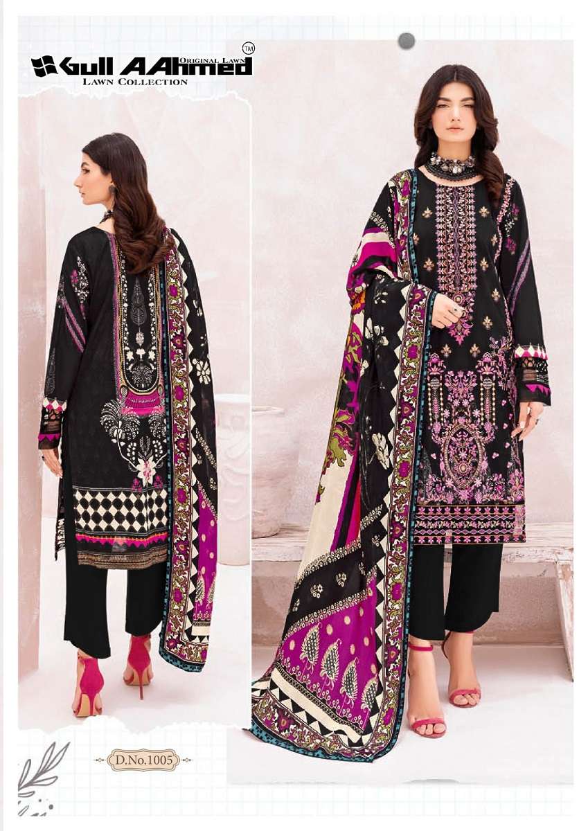 Gull Aahmed Azure – Dress Material - Wholesale Catalogs