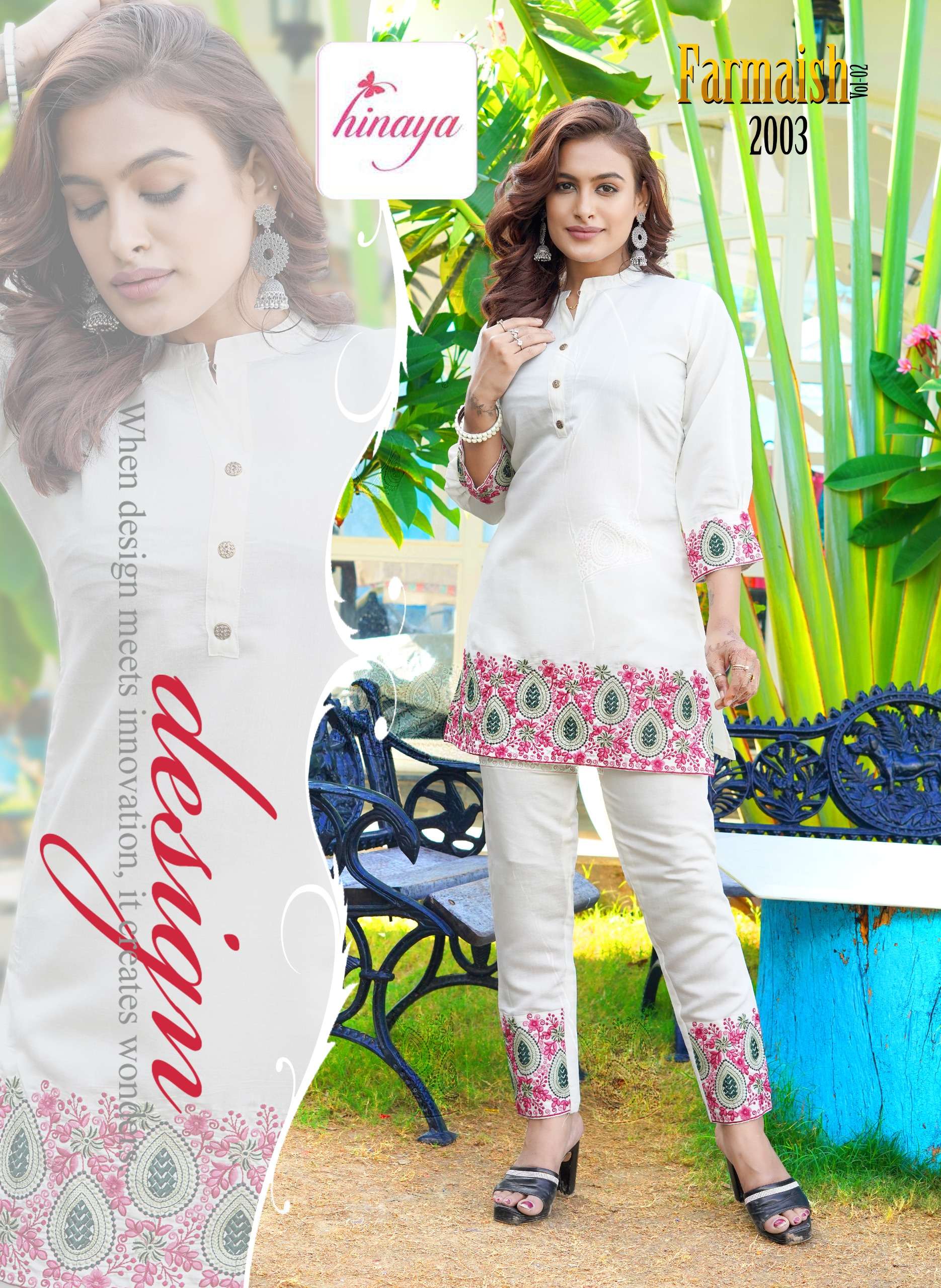 HINAYA FURMAISH VOL-1 Co -Ord set Kurti Wholesale catalog