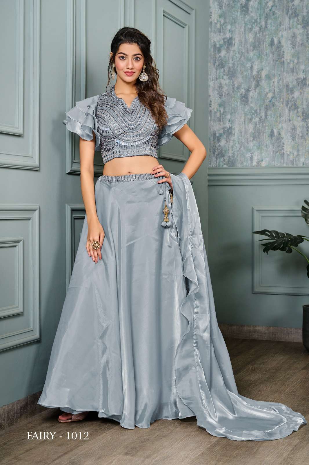 Crop top lehenga | lehenga designs latest | long skirts for women | party  wear lehenga | Half saree designs, Wedding lehenga designs, Stylish dresses