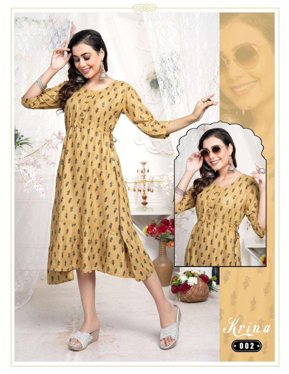 JLF KRINA VOL.1 Kurti Wholesale catalog