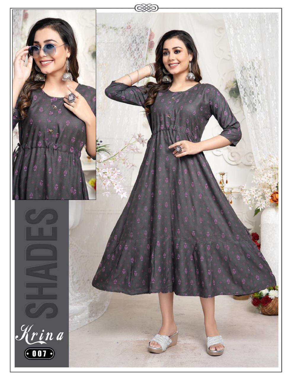 JLF KRINA VOL.1 Kurti Wholesale catalog