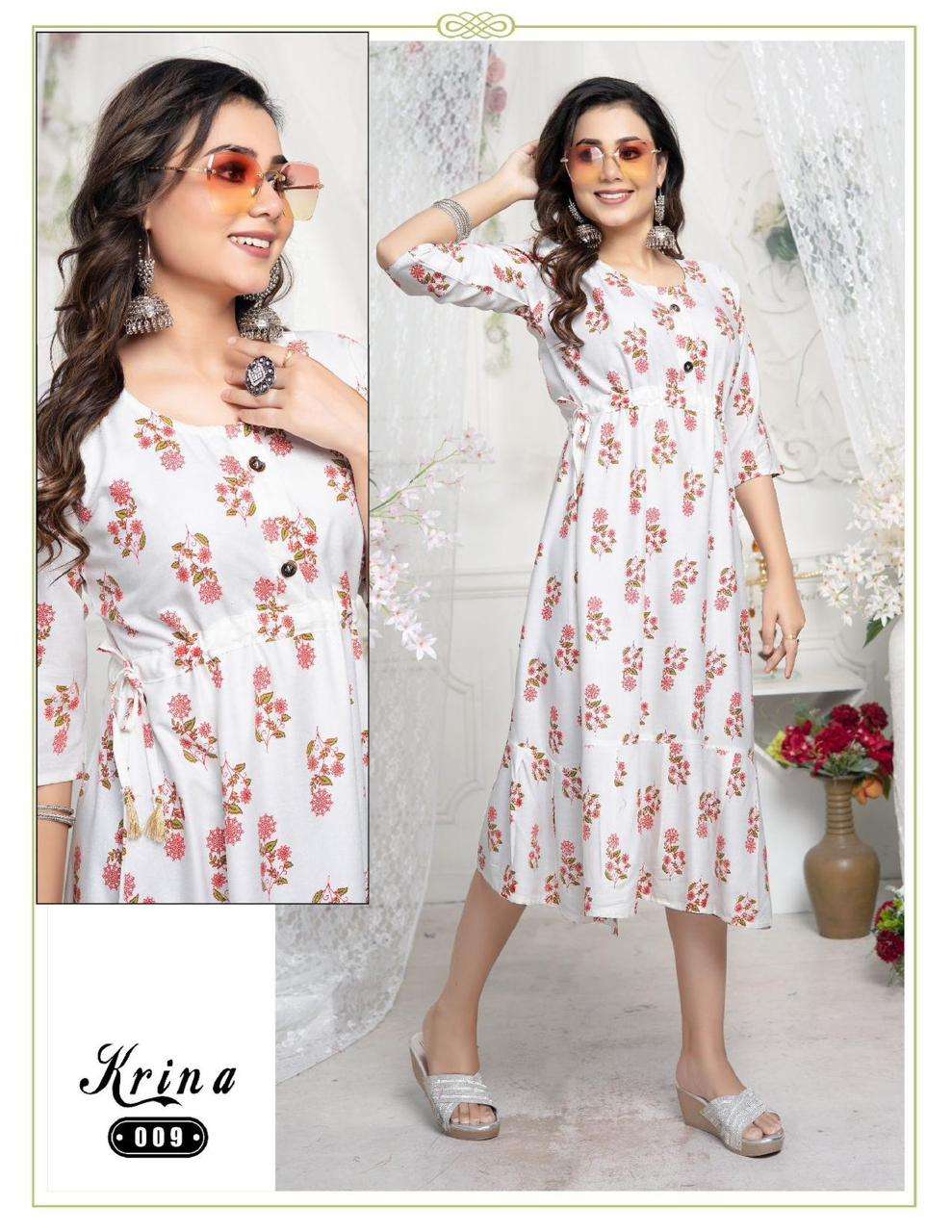 JLF KRINA VOL.1 Kurti Wholesale catalog