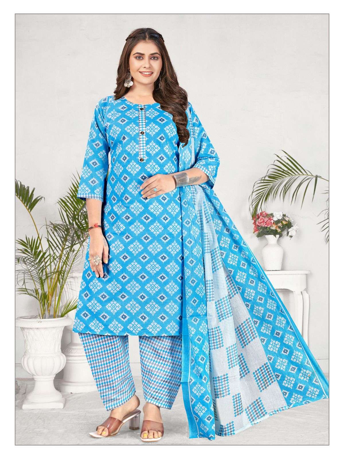 Casual Wear printed Nafisa Soni Kudi 5 Ready Made Patiyala Dress Collection  at Rs 370/piece in Surat