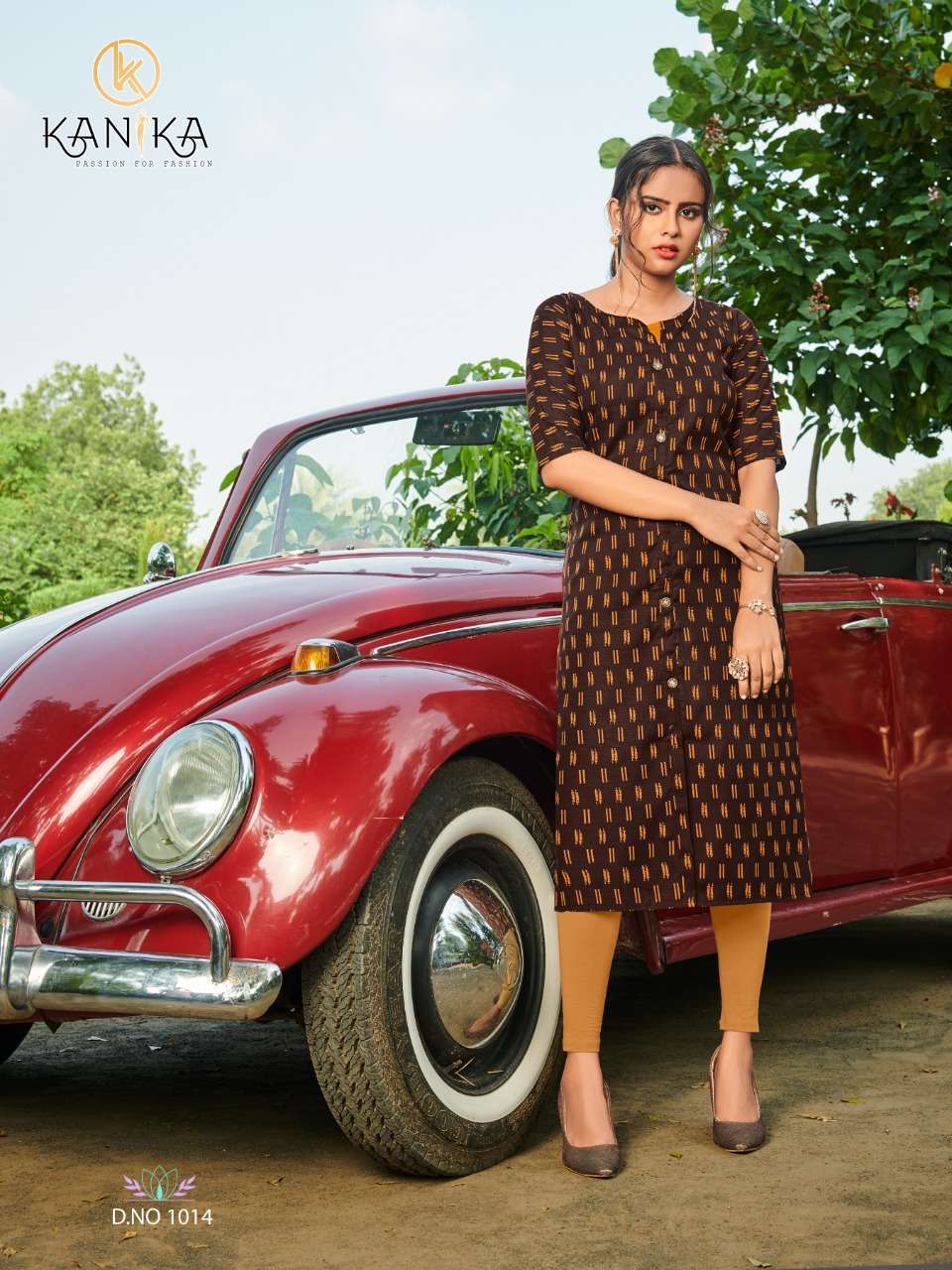 KANIKA SLUB IKKAT VOL-2 Kurti Wholesale catalog