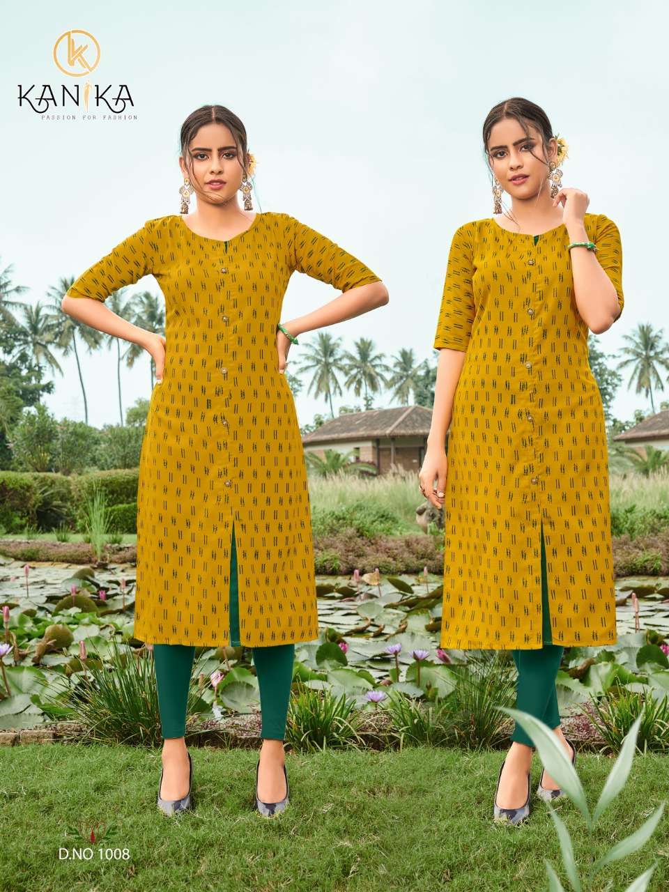 KANIKA SLUB IKKAT VOL-2 Kurti Wholesale catalog