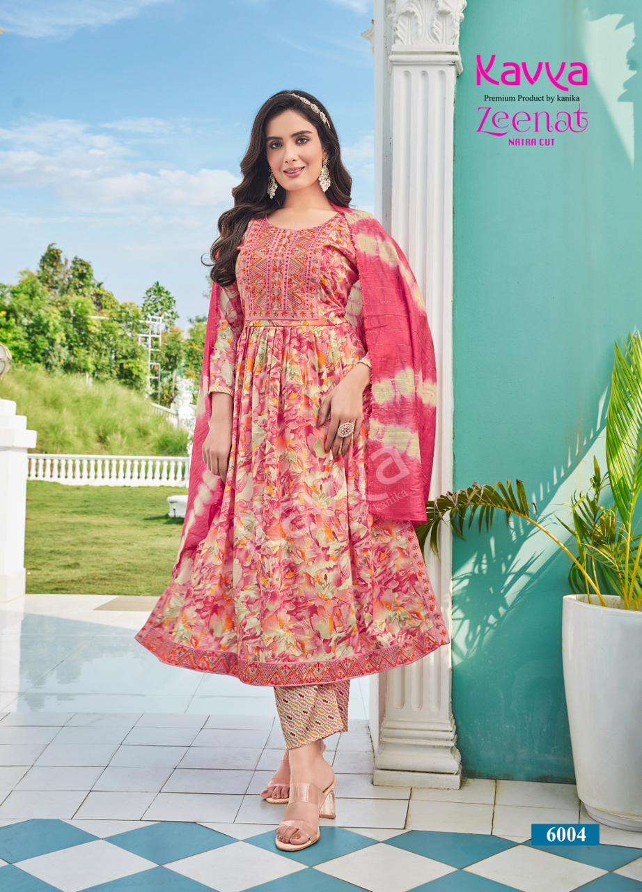 KAVYA ZEENAT VOL 6 Kurti Wholesale catalog